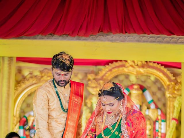 Nireekshana and Srujay&apos;s wedding in Hyderabad, Telangana 36