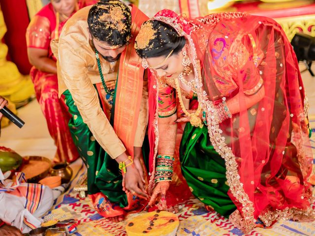 Nireekshana and Srujay&apos;s wedding in Hyderabad, Telangana 39