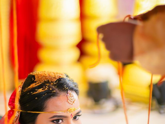 Nireekshana and Srujay&apos;s wedding in Hyderabad, Telangana 40