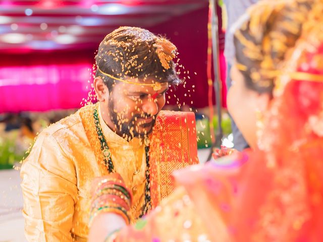 Nireekshana and Srujay&apos;s wedding in Hyderabad, Telangana 50