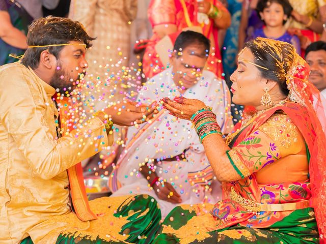 Nireekshana and Srujay&apos;s wedding in Hyderabad, Telangana 52