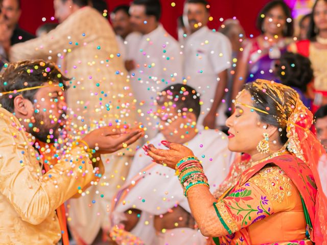 Nireekshana and Srujay&apos;s wedding in Hyderabad, Telangana 53