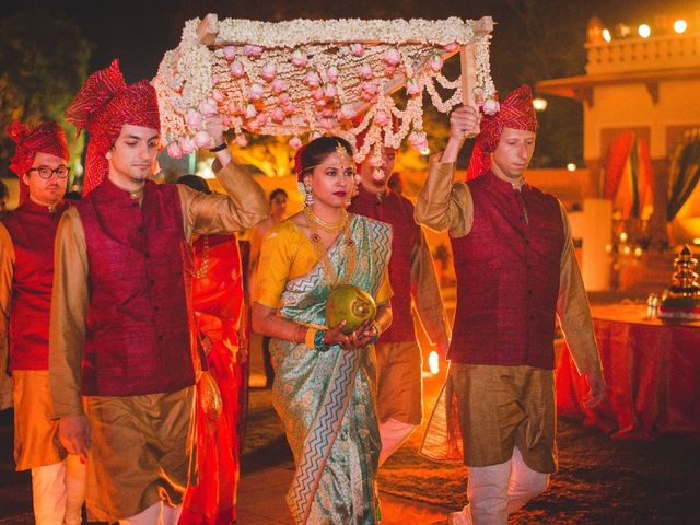 Uttara and Omid&apos;s wedding in Jaipur, Rajasthan 36