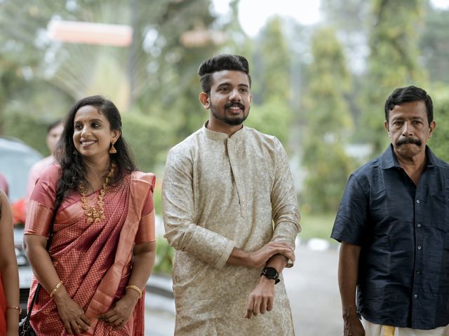 Arjun and Krishnapriya&apos;s wedding in Kochi, Kerala 17