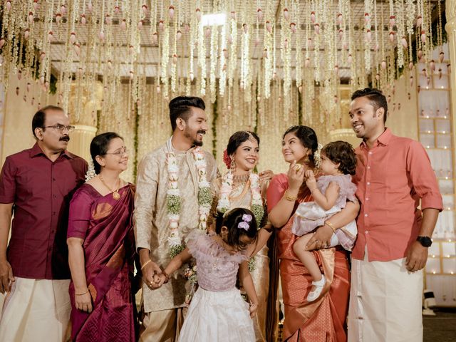 Arjun and Krishnapriya&apos;s wedding in Kochi, Kerala 52