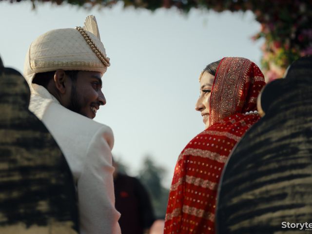 Simar and Ayush's wedding in Niwari, Madhya Pradesh 33