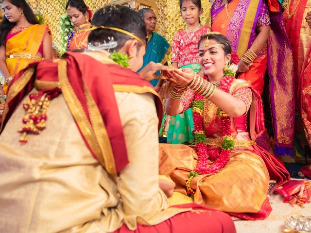 Anuroopa and Sandeep&apos;s wedding in Hyderabad, Telangana 20
