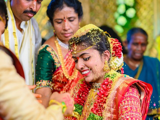 Anuroopa and Sandeep&apos;s wedding in Hyderabad, Telangana 40