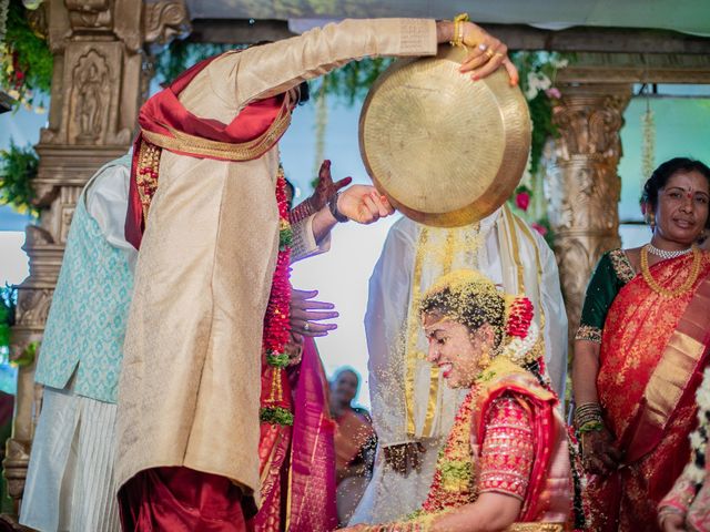 Anuroopa and Sandeep&apos;s wedding in Hyderabad, Telangana 45