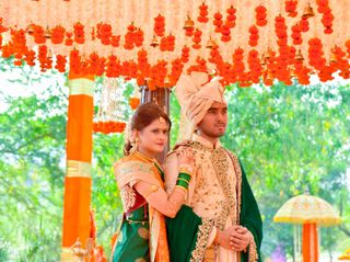 The wedding of Anuraddha and Gaurav