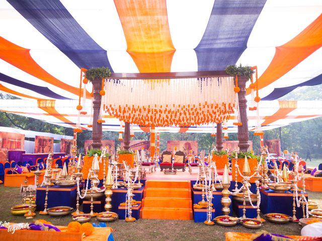 Anuraddha and Gaurav&apos;s wedding in Raigad, Maharashtra 1