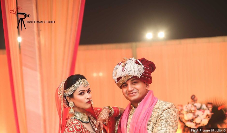 Kritika and Sachin's wedding in Delhi NCR, Delhi