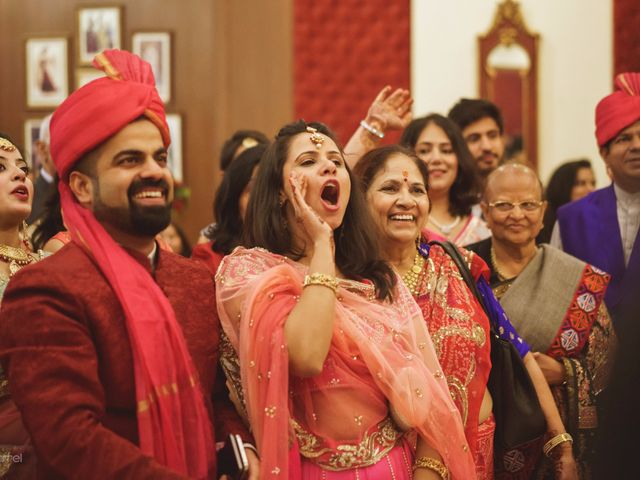 Aayushi and Abhimanyu&apos;s wedding in Gurgaon, Delhi NCR 54