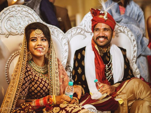 Aayushi and Abhimanyu&apos;s wedding in Gurgaon, Delhi NCR 61