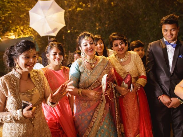 Aayushi and Abhimanyu&apos;s wedding in Gurgaon, Delhi NCR 62