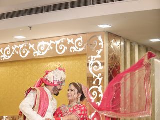 The wedding of Abhay and Simran