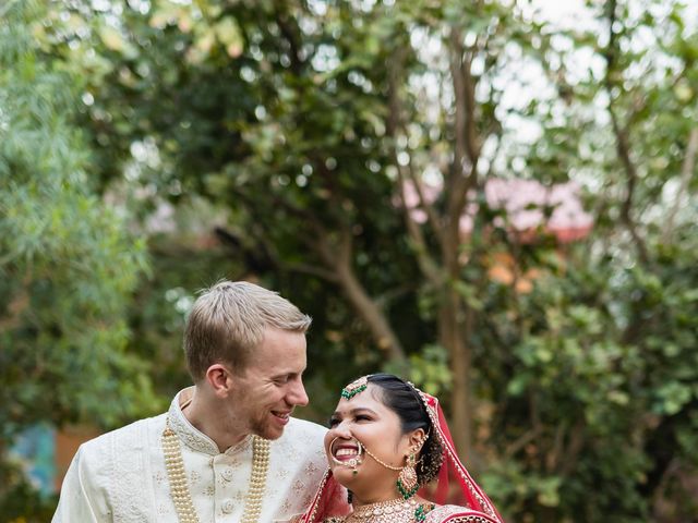 Meher Sharma and Brian Theis&apos;s wedding in Mancherial, Telangana 42