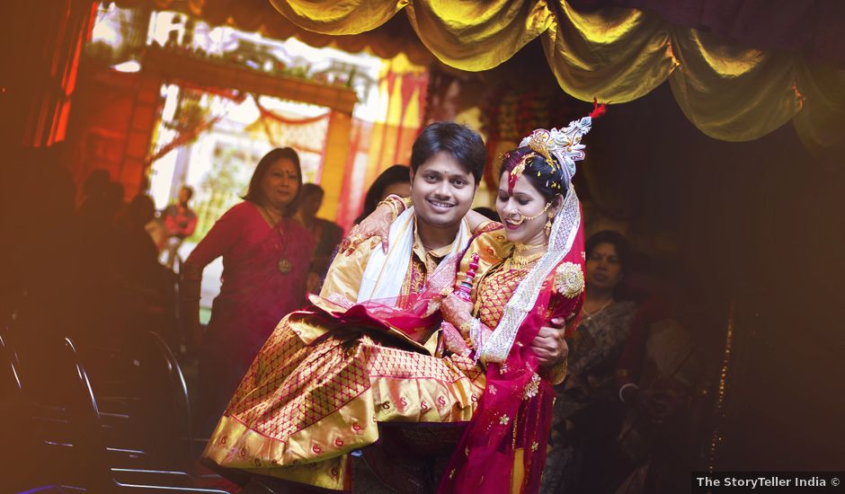 Nikita and Souvik's wedding in Alipurduar, West Bengal