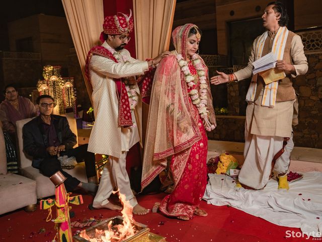 Aditi and Ajay's wedding in Faridabad, Delhi NCR 84