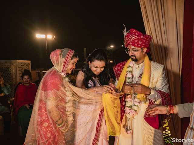 Aditi and Ajay's wedding in Faridabad, Delhi NCR 85