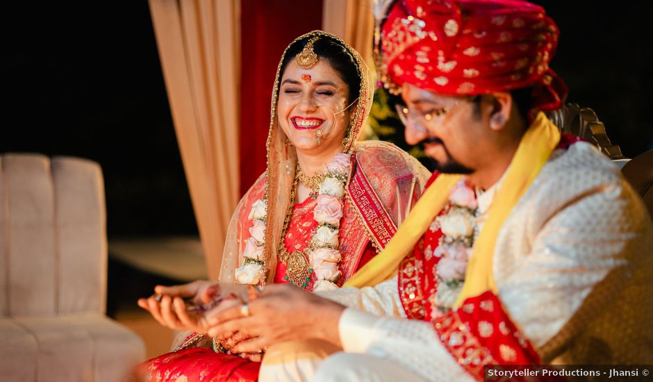 Aditi and Ajay's wedding in Faridabad, Delhi NCR