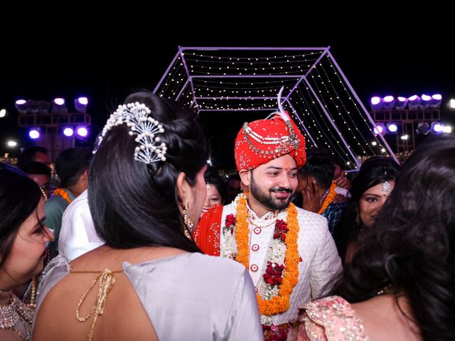 Abhishek and Heena&apos;s wedding in Palwal, Haryana 25