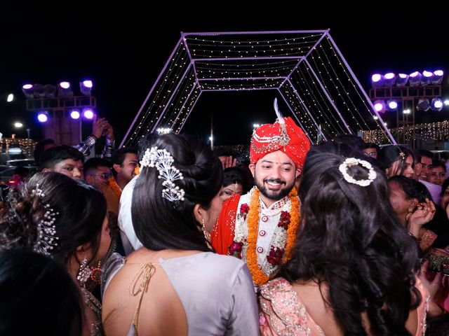 Abhishek and Heena&apos;s wedding in Palwal, Haryana 26