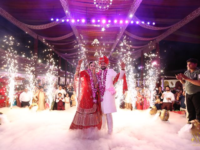 Abhishek and Heena&apos;s wedding in Palwal, Haryana 39