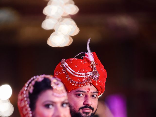 Abhishek and Heena&apos;s wedding in Palwal, Haryana 44