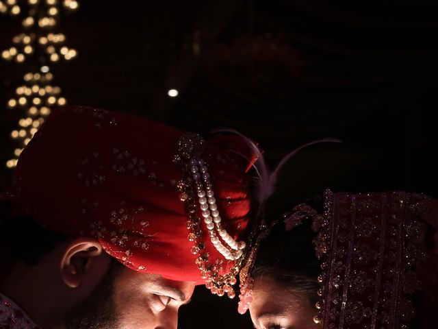 Abhishek and Heena&apos;s wedding in Palwal, Haryana 45
