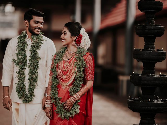 Sarath Keerthana and yswphoto&apos;s wedding in Ernakulam, Kerala 58