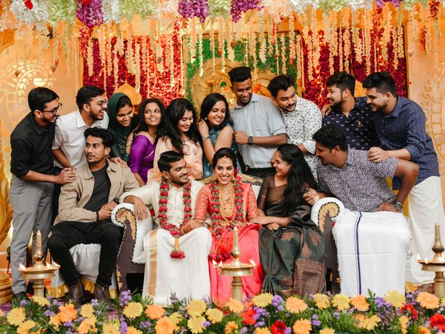 Sarath Keerthana and yswphoto&apos;s wedding in Ernakulam, Kerala 83