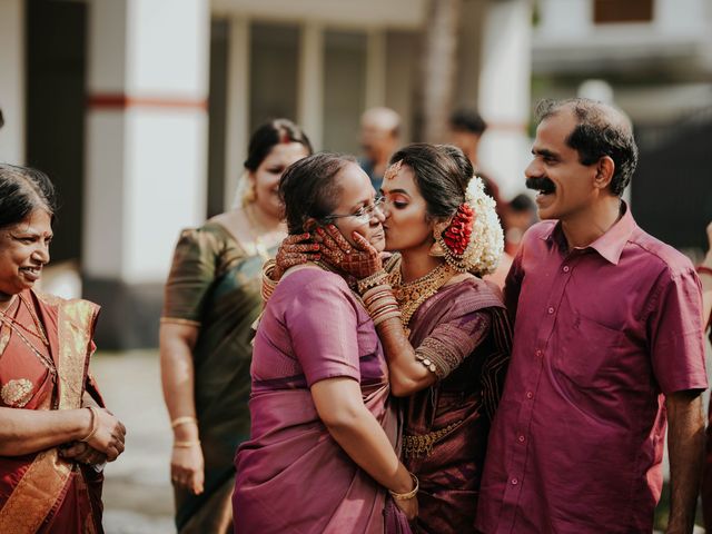 Sarath Keerthana and yswphoto&apos;s wedding in Ernakulam, Kerala 95