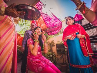 The wedding of Radhika and Dhruvan 1