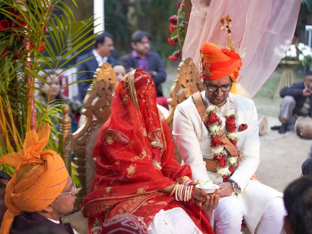 Vaibhav and Janhavi&apos;s wedding in Mancherial, Telangana 92