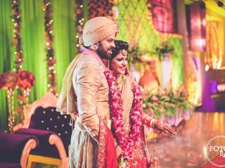 The wedding of Sahiba and Tushar