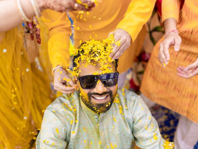 Abhijit and Ayushi&apos;s wedding in Jaipur, Rajasthan 19