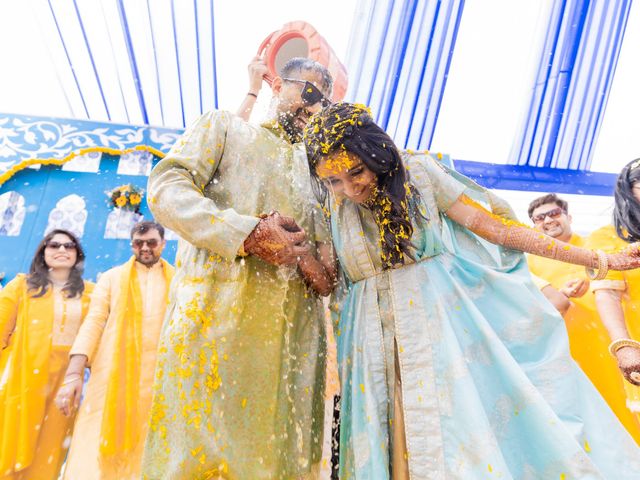 Abhijit and Ayushi&apos;s wedding in Jaipur, Rajasthan 22