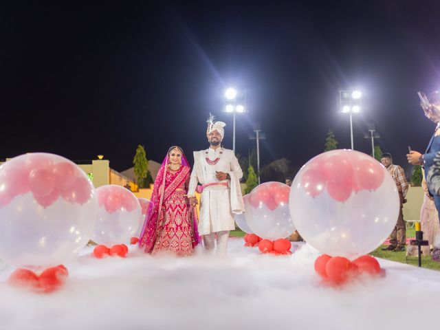 Abhijit and Ayushi&apos;s wedding in Jaipur, Rajasthan 74