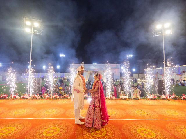 Abhijit and Ayushi&apos;s wedding in Jaipur, Rajasthan 76