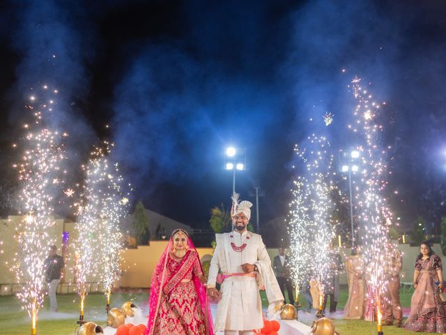 Abhijit and Ayushi&apos;s wedding in Jaipur, Rajasthan 77