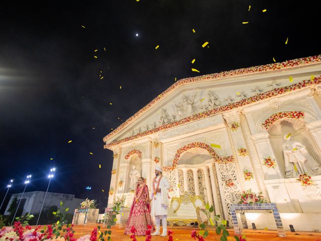 Abhijit and Ayushi&apos;s wedding in Jaipur, Rajasthan 79