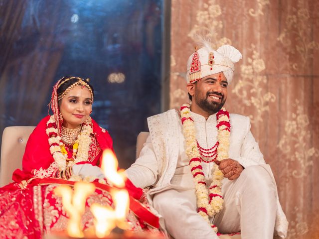 Abhijit and Ayushi&apos;s wedding in Jaipur, Rajasthan 86