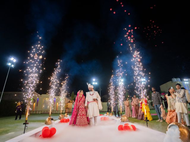 Abhijit and Ayushi&apos;s wedding in Jaipur, Rajasthan 115