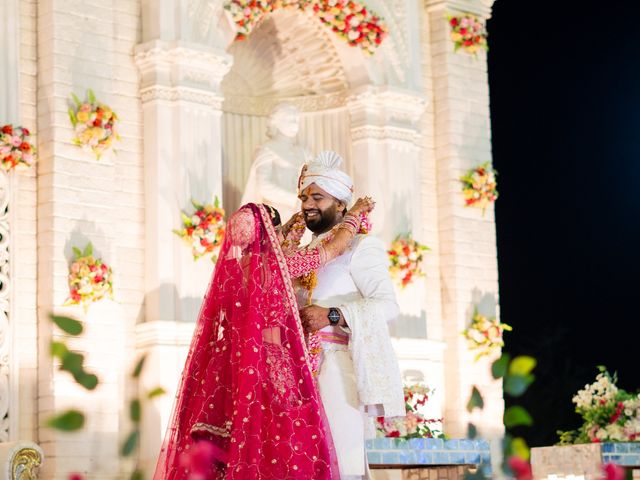 Abhijit and Ayushi&apos;s wedding in Jaipur, Rajasthan 116