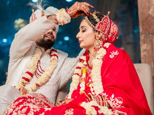 Abhijit and Ayushi&apos;s wedding in Jaipur, Rajasthan 123