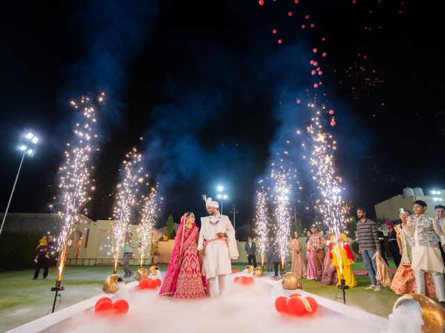 Abhijit and Ayushi&apos;s wedding in Jaipur, Rajasthan 124