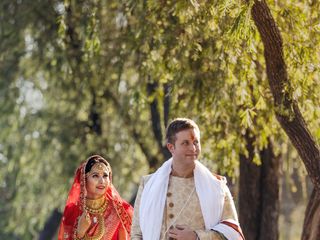 The wedding of Shawn and Sheetal