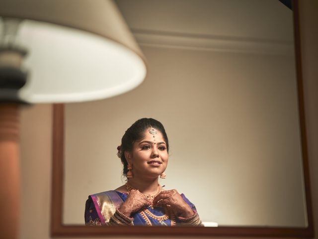 Nidharshini and Sai&apos;s wedding in Chennai, Tamil Nadu 28