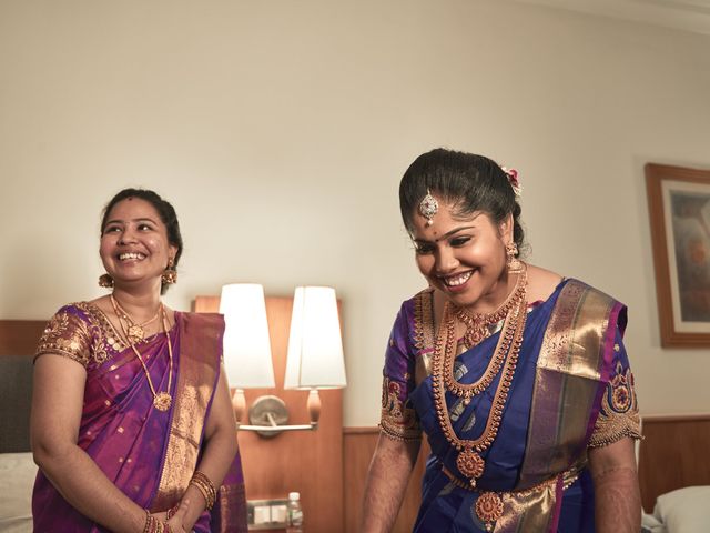 Nidharshini and Sai&apos;s wedding in Chennai, Tamil Nadu 30